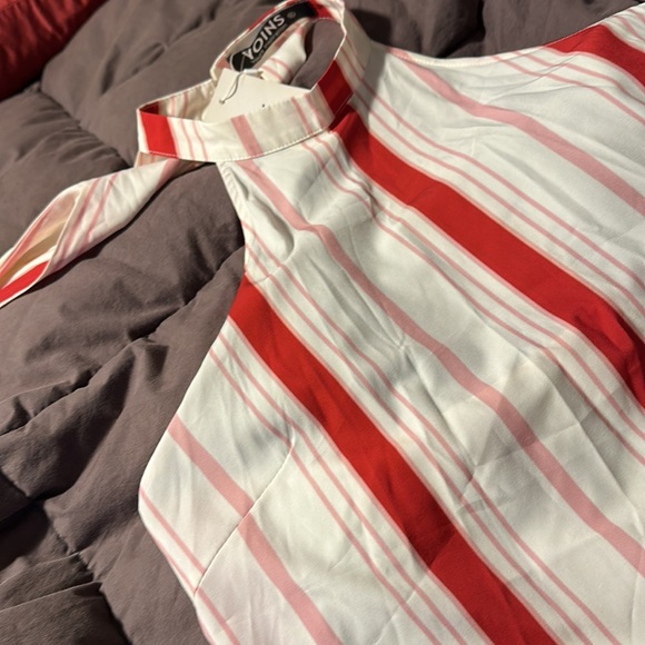 YOINS Backless Dress XL BNWT halter front - Picture 9 of 10